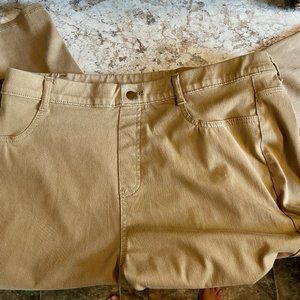 Khaki Jeggings